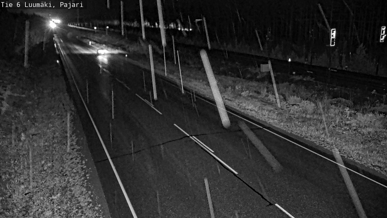 Weather Camera Image Väg 6 Luumäki Pajari, Luumäki, Etelä-Karjala