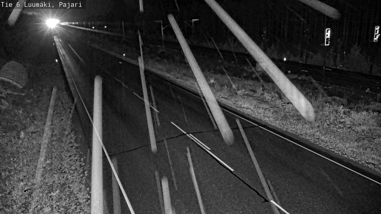 Weather Camera Image Väg 6 Luumäki Pajari, Luumäki, Etelä-Karjala