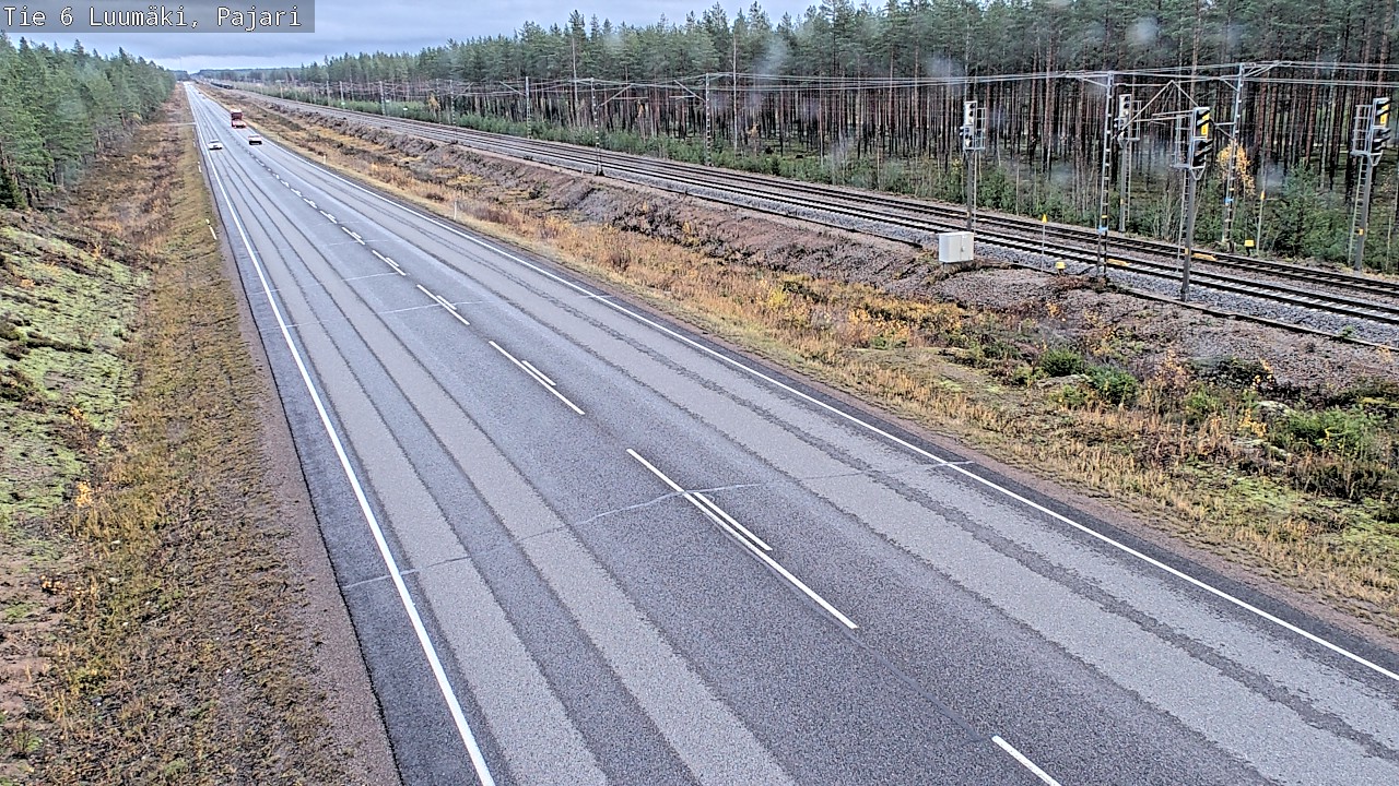 Kelikamerat Kuva Tie 6 Luumäki Pajari, Luumäki, Etelä-Karjala