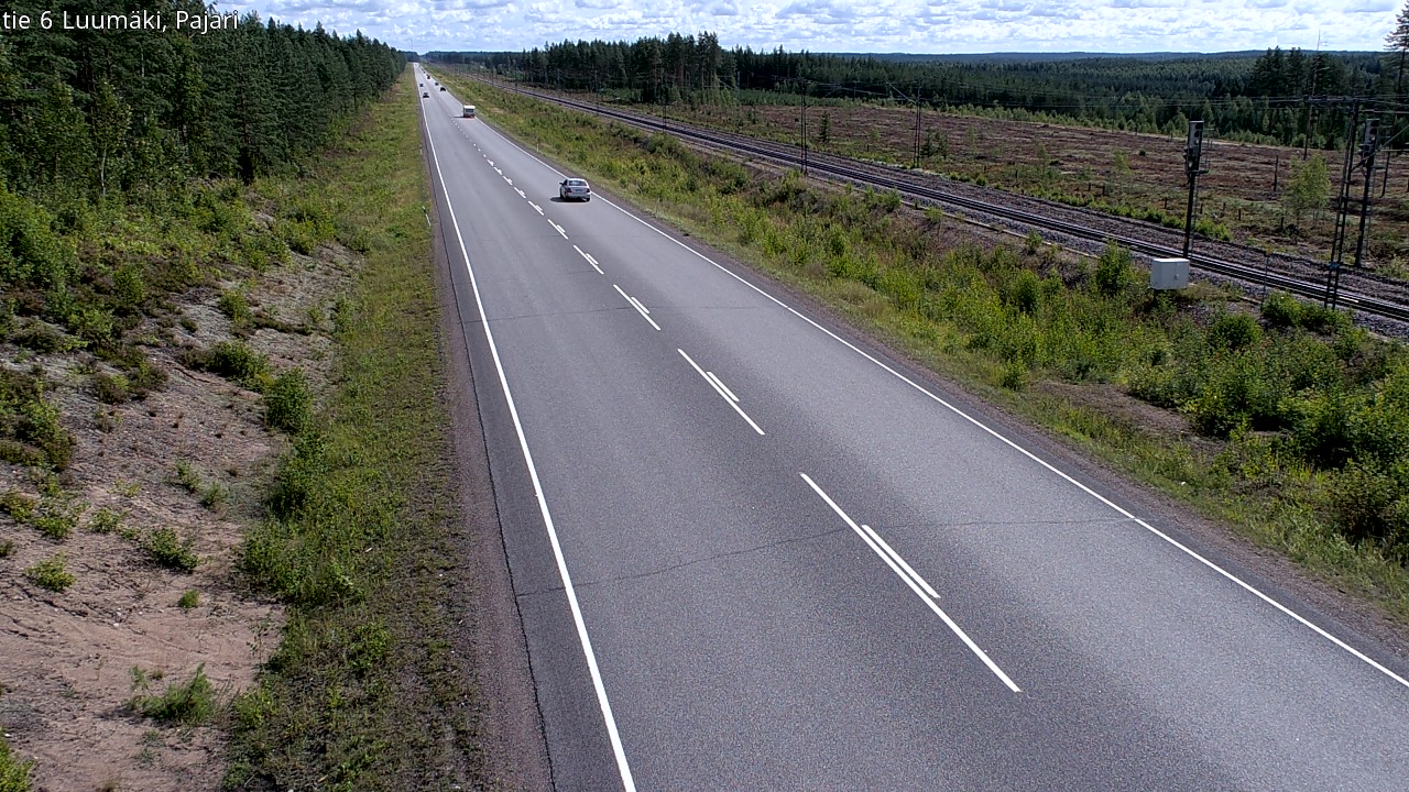 Kelikamerat Kuva Tie 6 Luumäki Pajari, Luumäki, Etelä-Karjala
