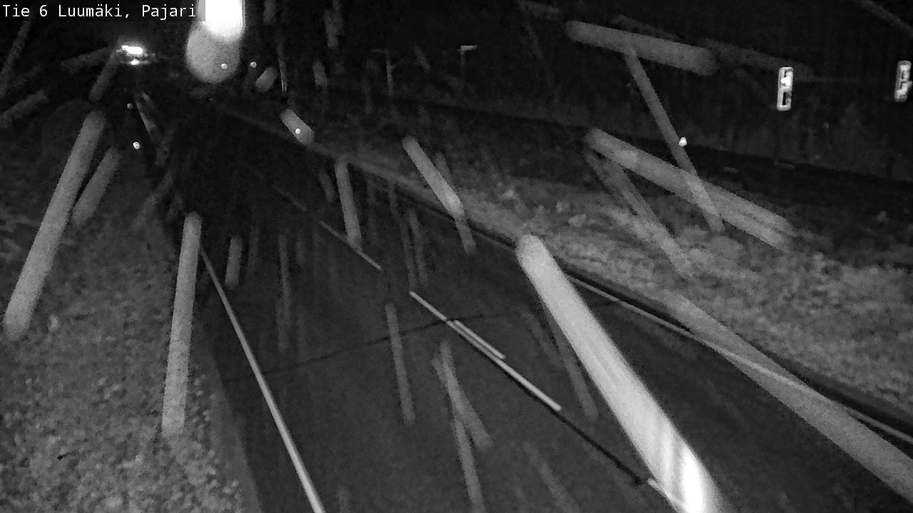 Weather Camera Image Väg 6 Luumäki Pajari, Luumäki, Etelä-Karjala