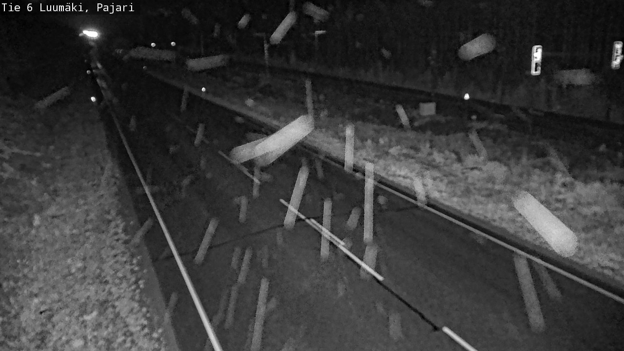 Weather Camera Image Väg 6 Luumäki Pajari, Luumäki, Etelä-Karjala