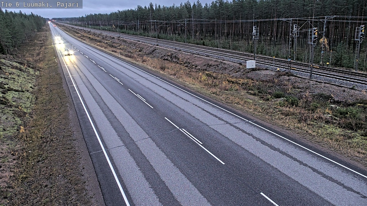 Kelikamerat Kuva Tie 6 Luumäki Pajari, Luumäki, Etelä-Karjala