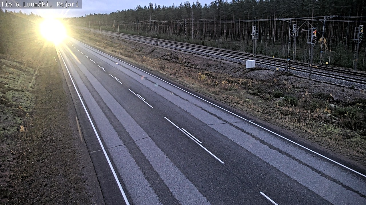 Kelikamerat Kuva Tie 6 Luumäki Pajari, Luumäki, Etelä-Karjala