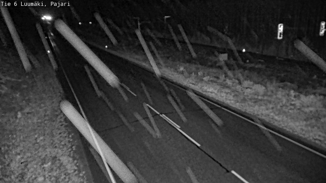 Weather Camera Image Väg 6 Luumäki Pajari, Luumäki, Etelä-Karjala
