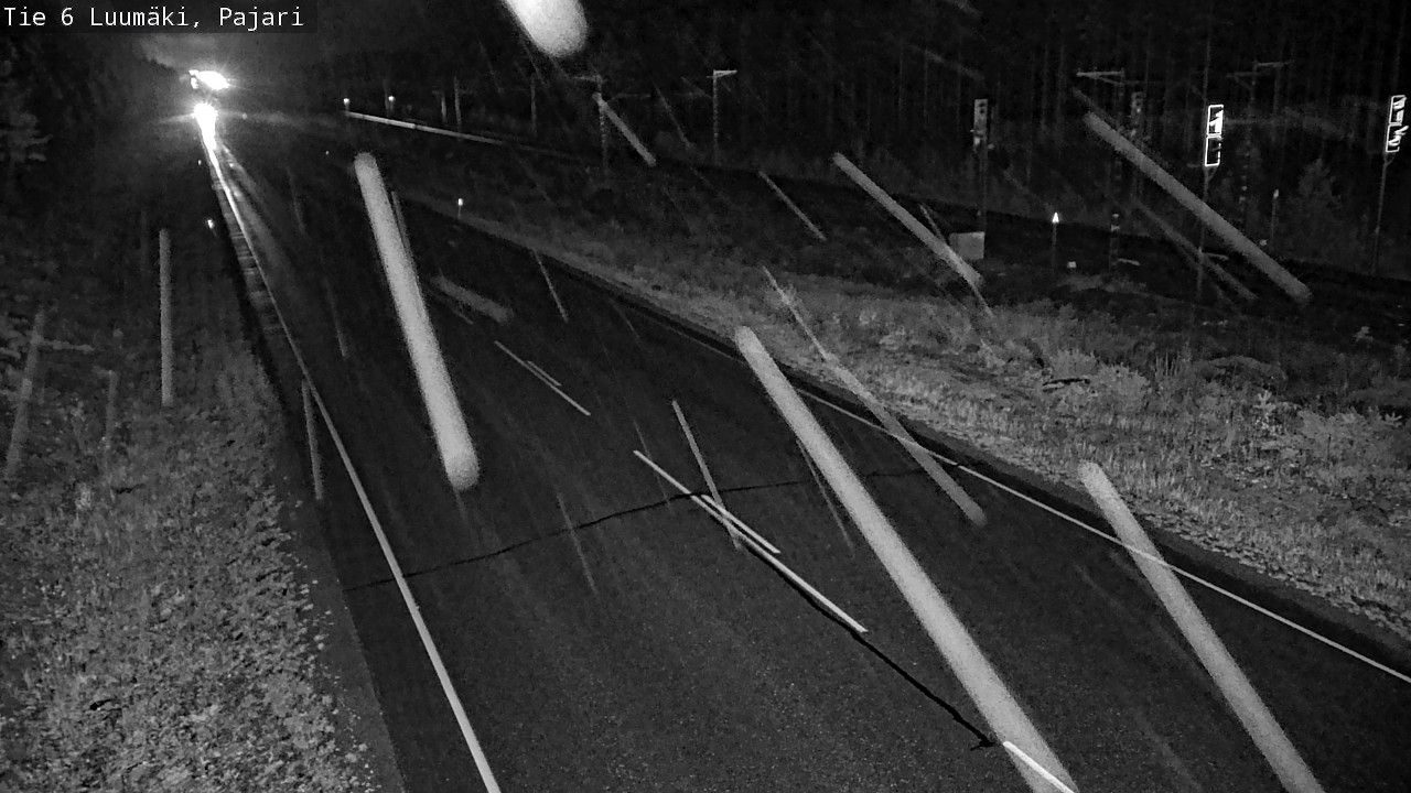 Weather Camera Image Road 6 Luumäki Pajari, Luumäki, Etelä-Karjala
