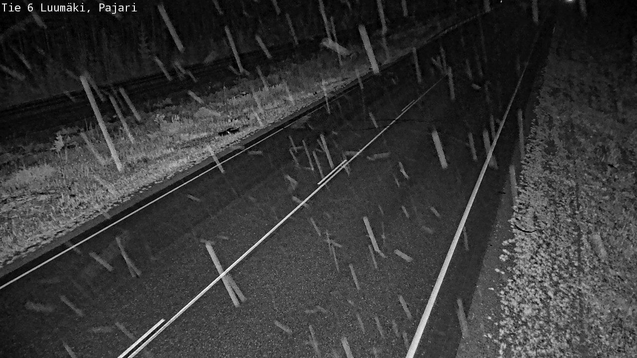 Weather Camera Image Väg 6 Luumäki Pajari, Luumäki, Etelä-Karjala