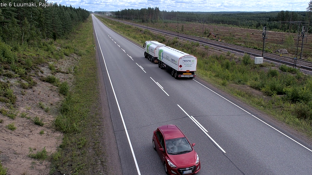 Kelikamerat Kuva Tie 6 Luumäki Pajari, Luumäki, Etelä-Karjala