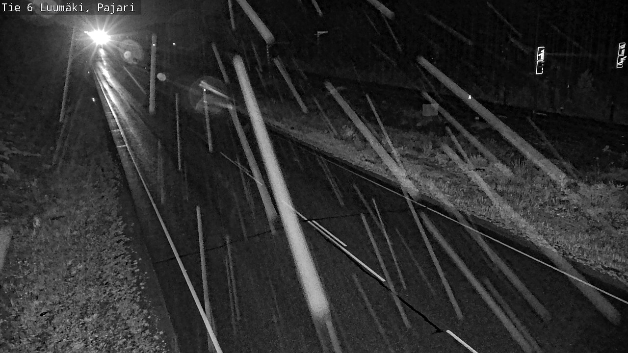 Weather Camera Image Väg 6 Luumäki Pajari, Luumäki, Etelä-Karjala
