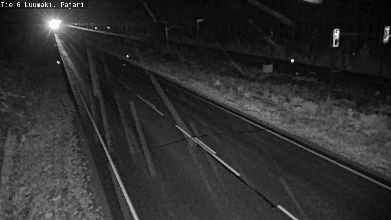 Weather Camera Image Väg 6 Luumäki Pajari, Luumäki, Etelä-Karjala