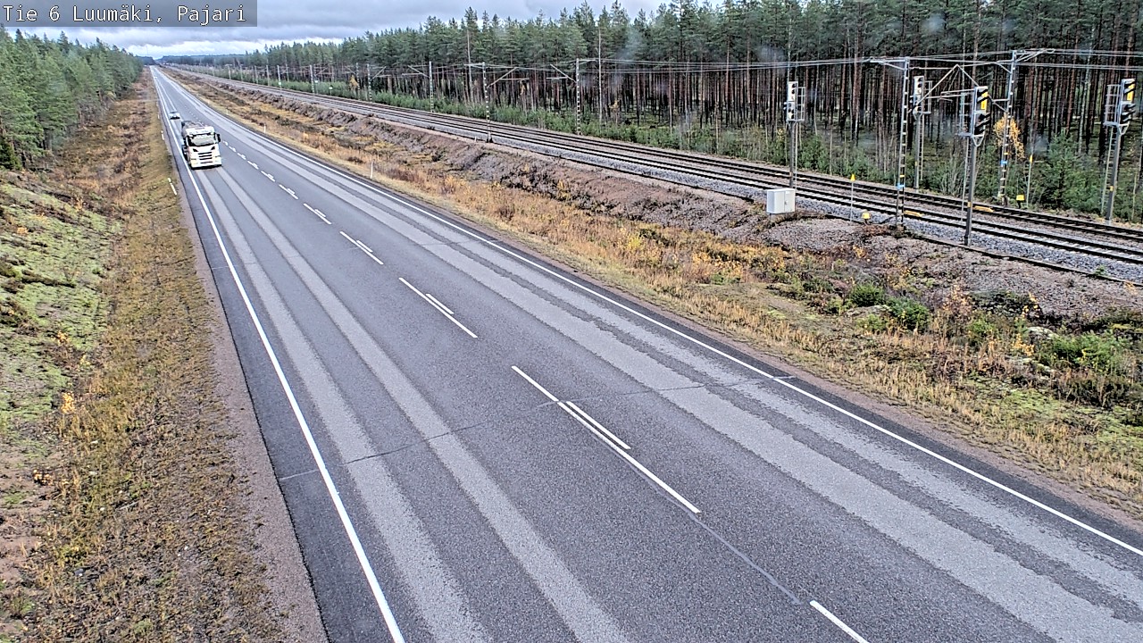 Kelikamerat Kuva Tie 6 Luumäki Pajari, Luumäki, Etelä-Karjala
