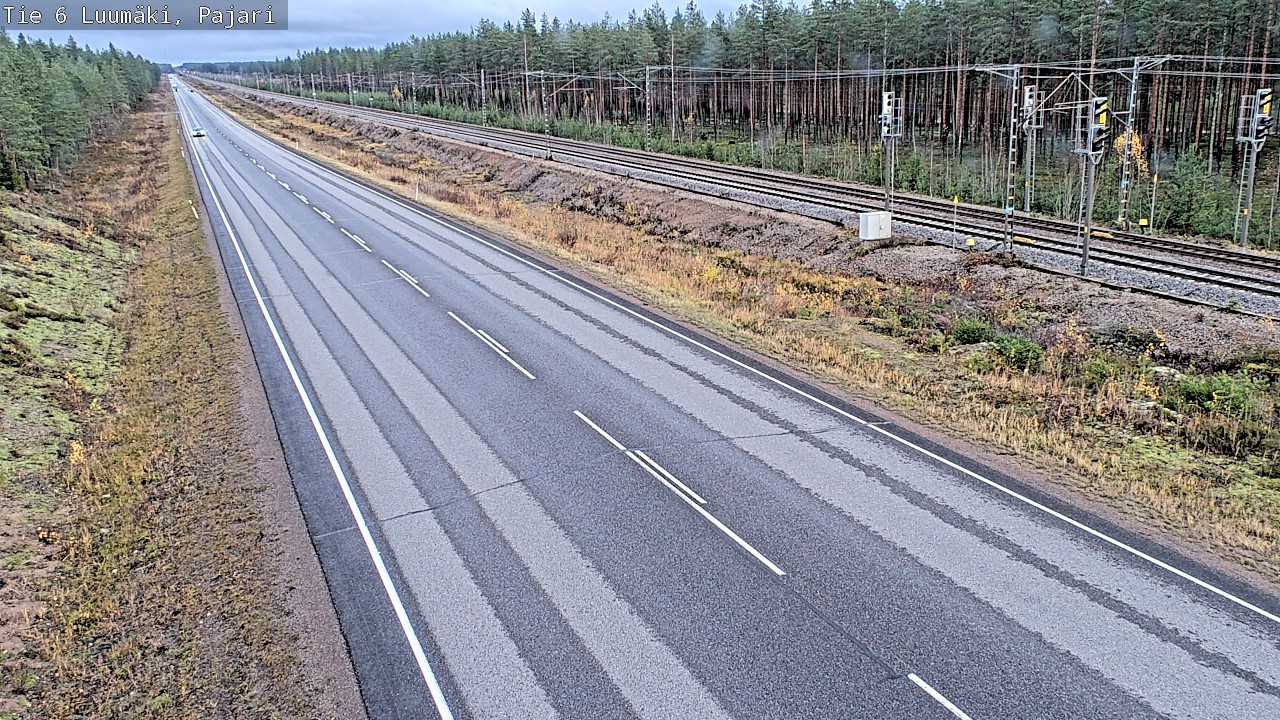 Kelikamerat Kuva Tie 6 Luumäki Pajari, Luumäki, Etelä-Karjala
