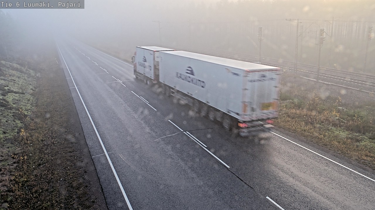 Kelikamerat Kuva Tie 6 Luumäki Pajari, Luumäki, Etelä-Karjala