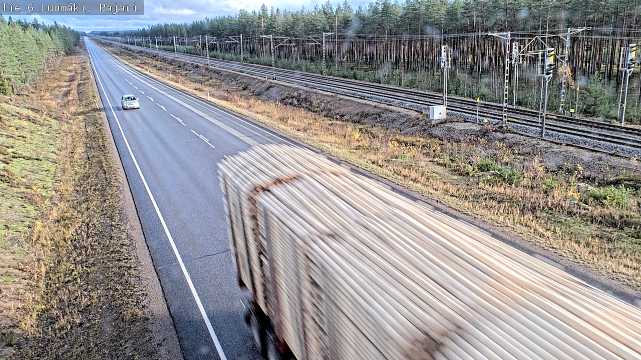 Kelikamerat Kuva Tie 6 Luumäki Pajari, Luumäki, Etelä-Karjala