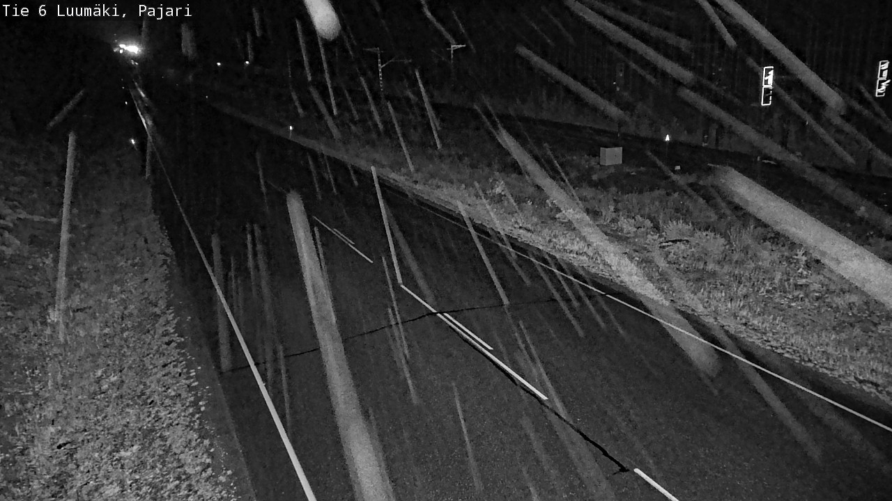 Weather Camera Image Väg 6 Luumäki Pajari, Luumäki, Etelä-Karjala