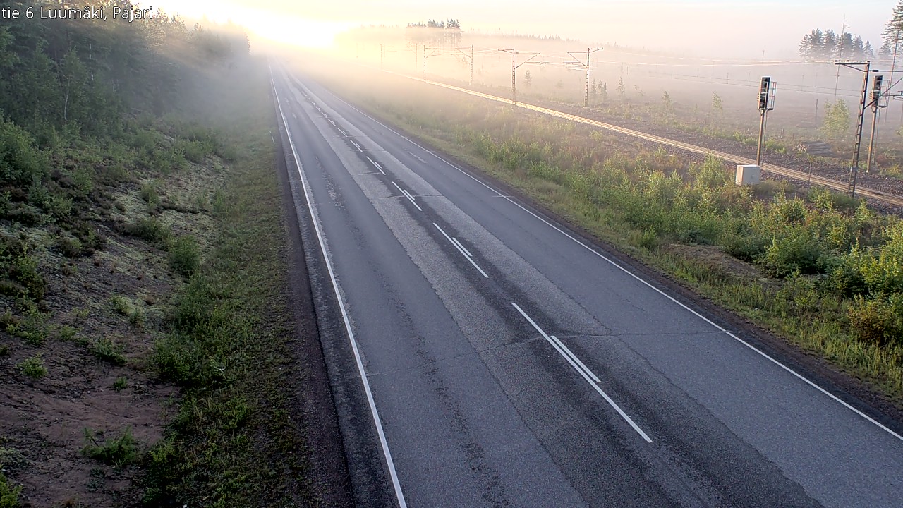 Kelikamerat Kuva Tie 6 Luumäki Pajari, Luumäki, Etelä-Karjala