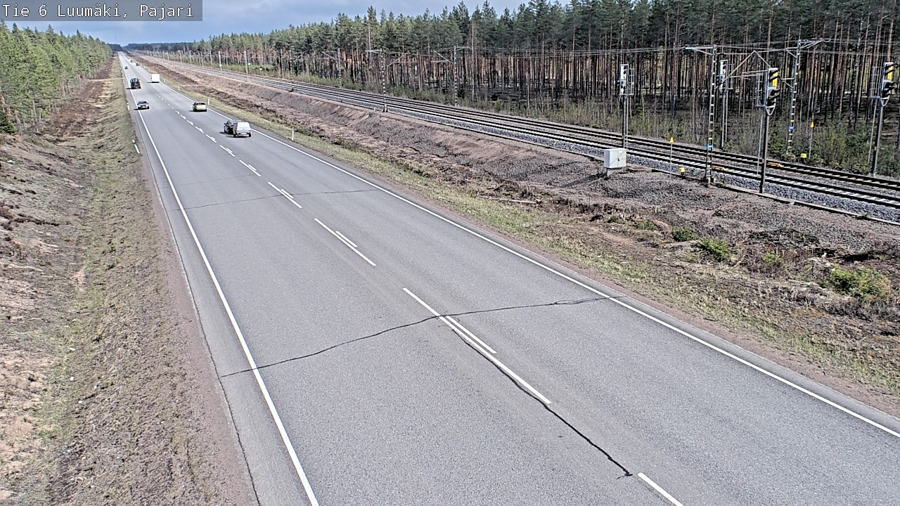 Kelikamerat Kuva Tie 6 Luumäki Pajari, Luumäki, Etelä-Karjala