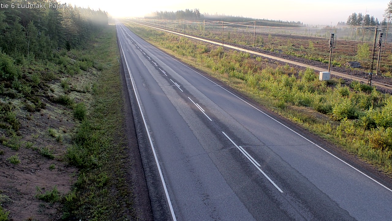Kelikamerat Kuva Tie 6 Luumäki Pajari, Luumäki, Etelä-Karjala