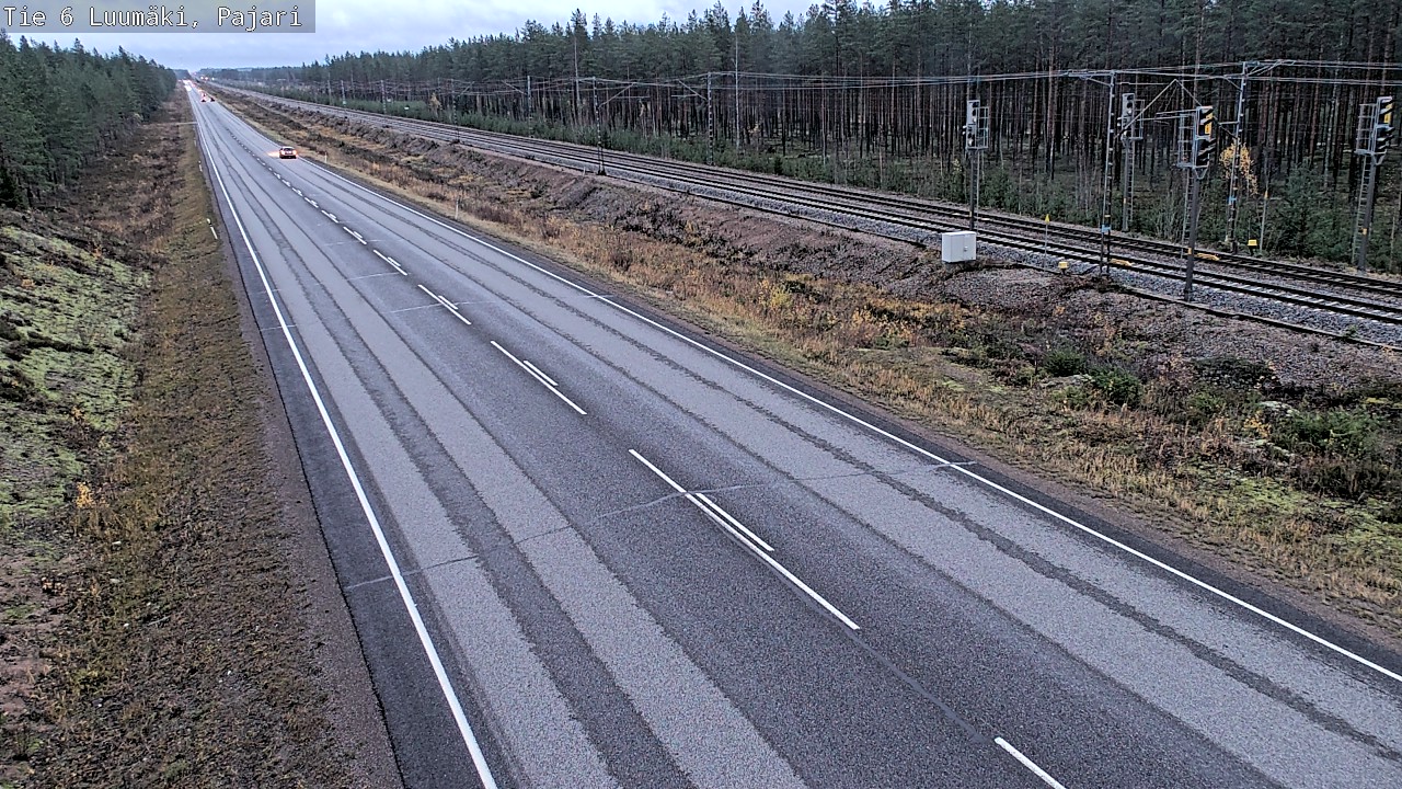 Kelikamerat Kuva Tie 6 Luumäki Pajari, Luumäki, Etelä-Karjala