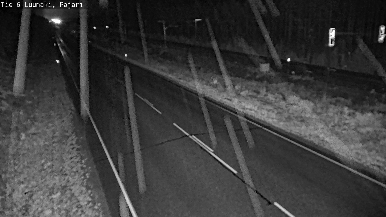 Weather Camera Image Väg 6 Luumäki Pajari, Luumäki, Etelä-Karjala