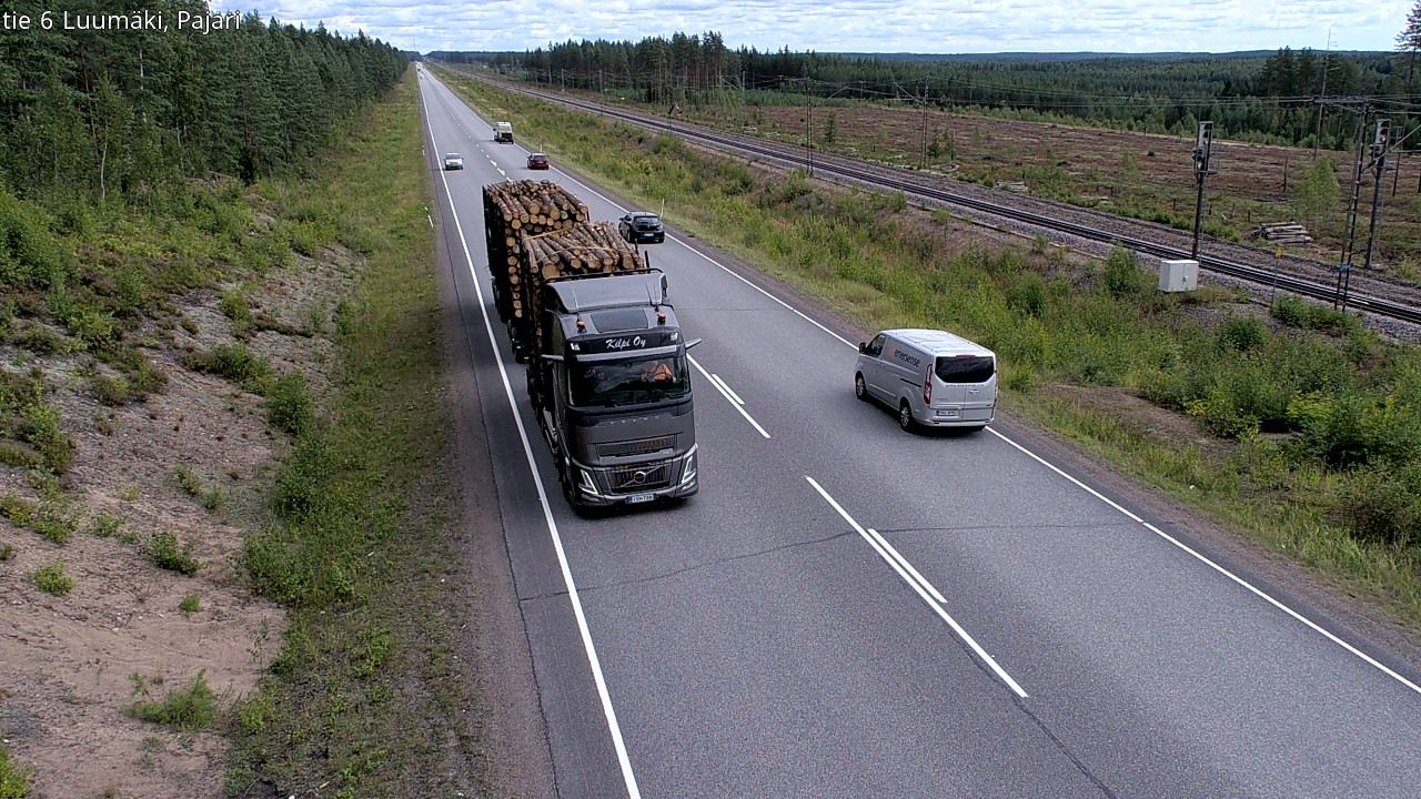 Kelikamerat Kuva Tie 6 Luumäki Pajari, Luumäki, Etelä-Karjala