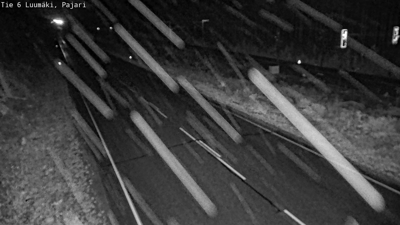 Weather Camera Image Väg 6 Luumäki Pajari, Luumäki, Etelä-Karjala