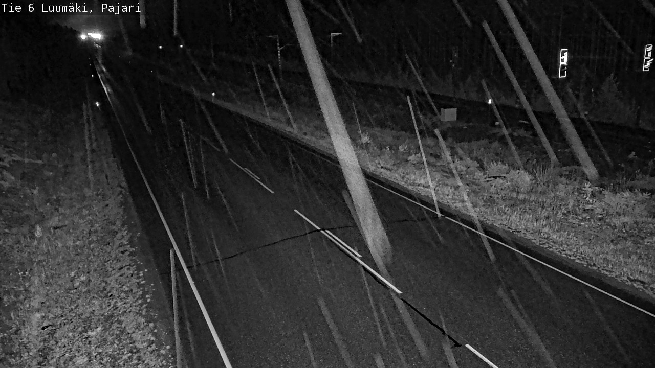 Weather Camera Image Väg 6 Luumäki Pajari, Luumäki, Etelä-Karjala
