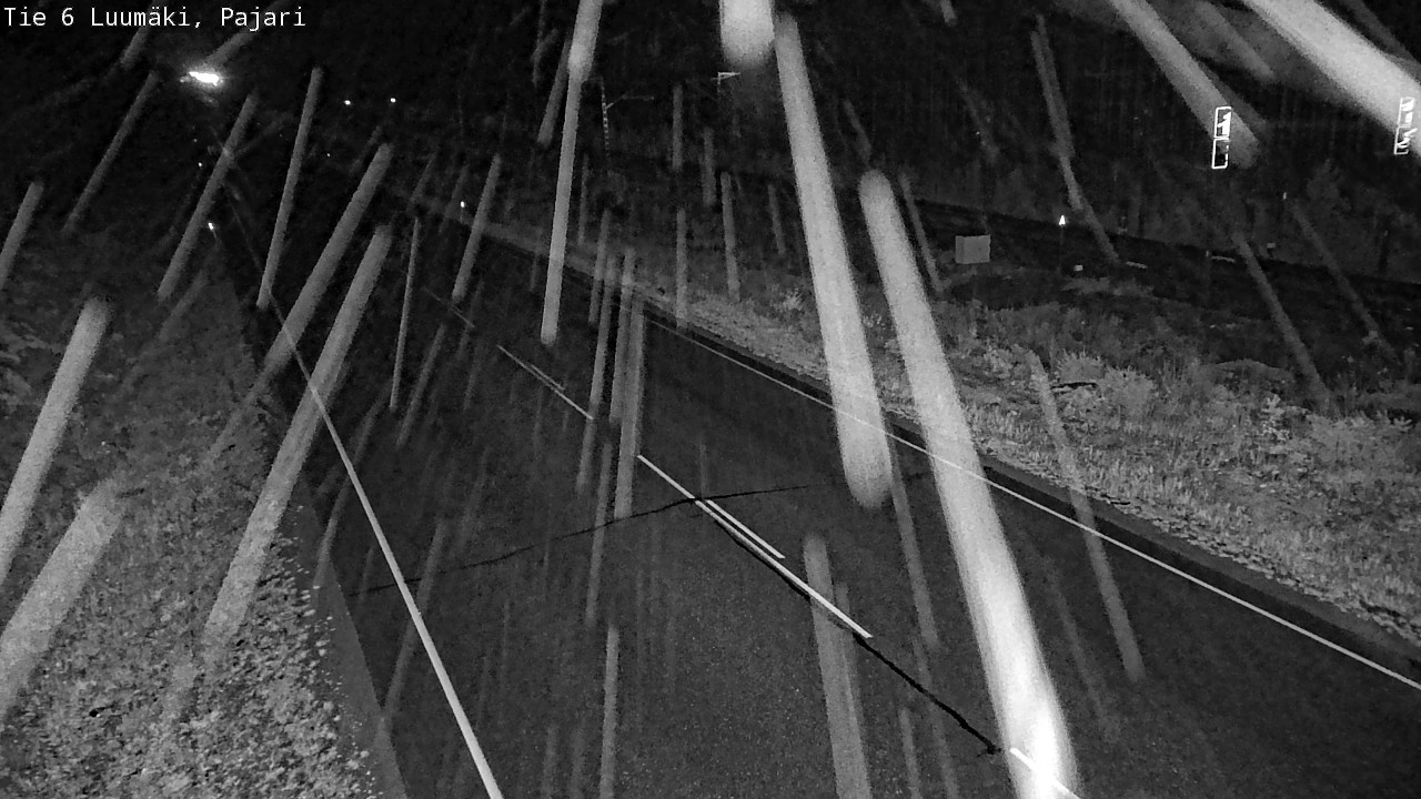 Weather Camera Image Road 6 Luumäki Pajari, Luumäki, Etelä-Karjala