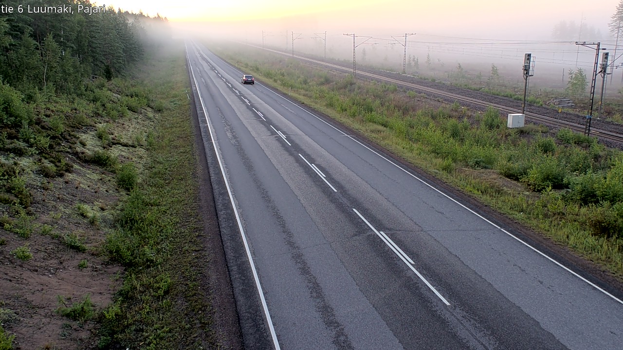 Kelikamerat Kuva Tie 6 Luumäki Pajari, Luumäki, Etelä-Karjala