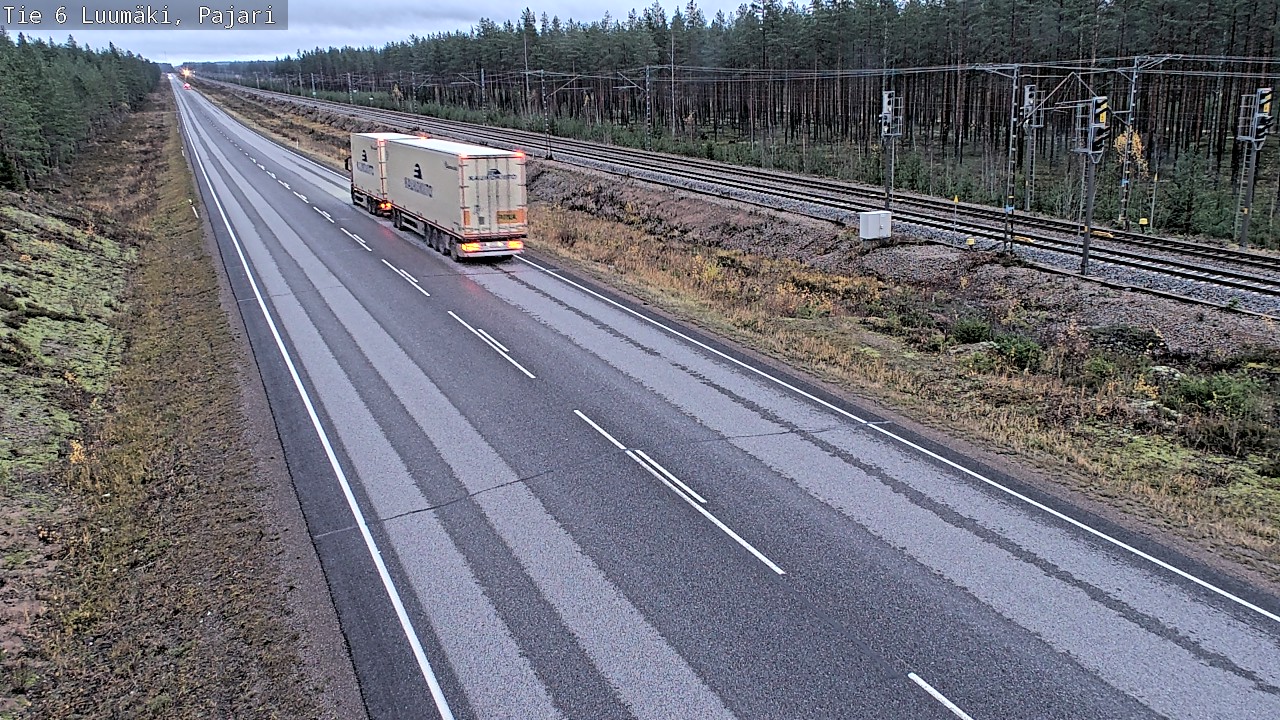Kelikamerat Kuva Tie 6 Luumäki Pajari, Luumäki, Etelä-Karjala