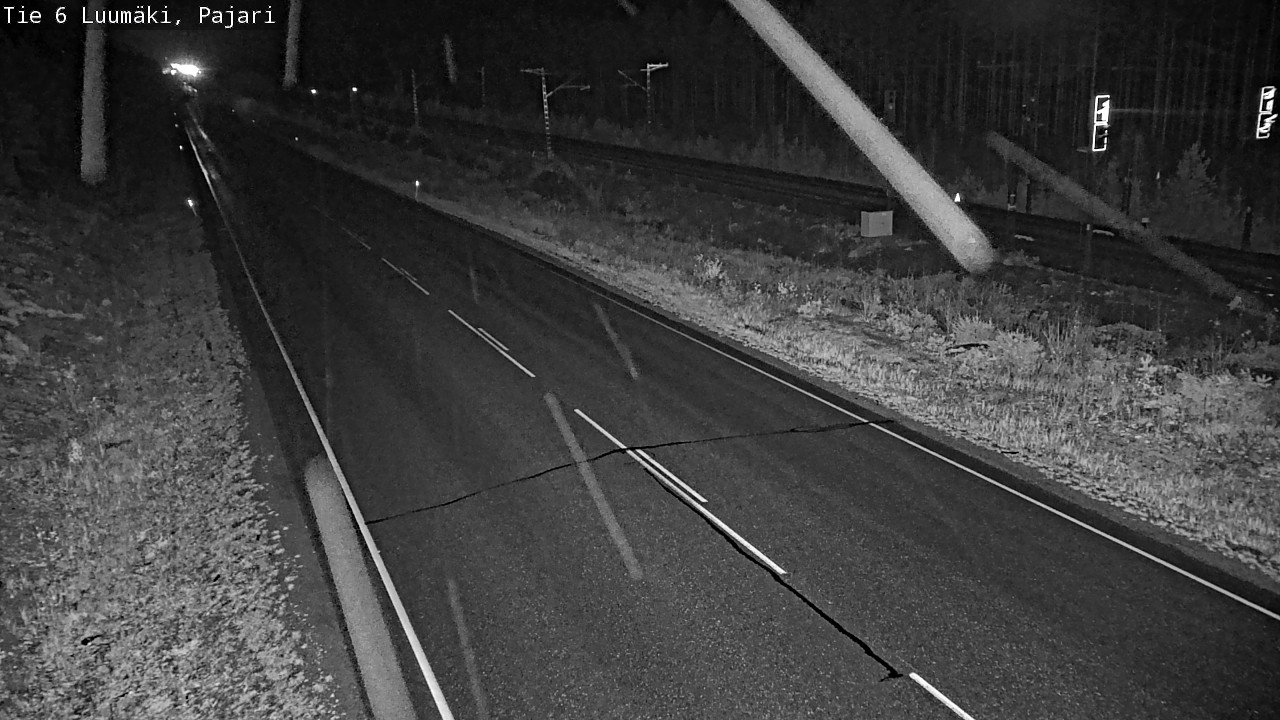 Weather Camera Image Väg 6 Luumäki Pajari, Luumäki, Etelä-Karjala