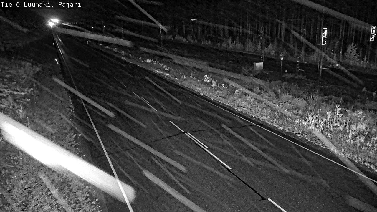 Weather Camera Image Väg 6 Luumäki Pajari, Luumäki, Etelä-Karjala
