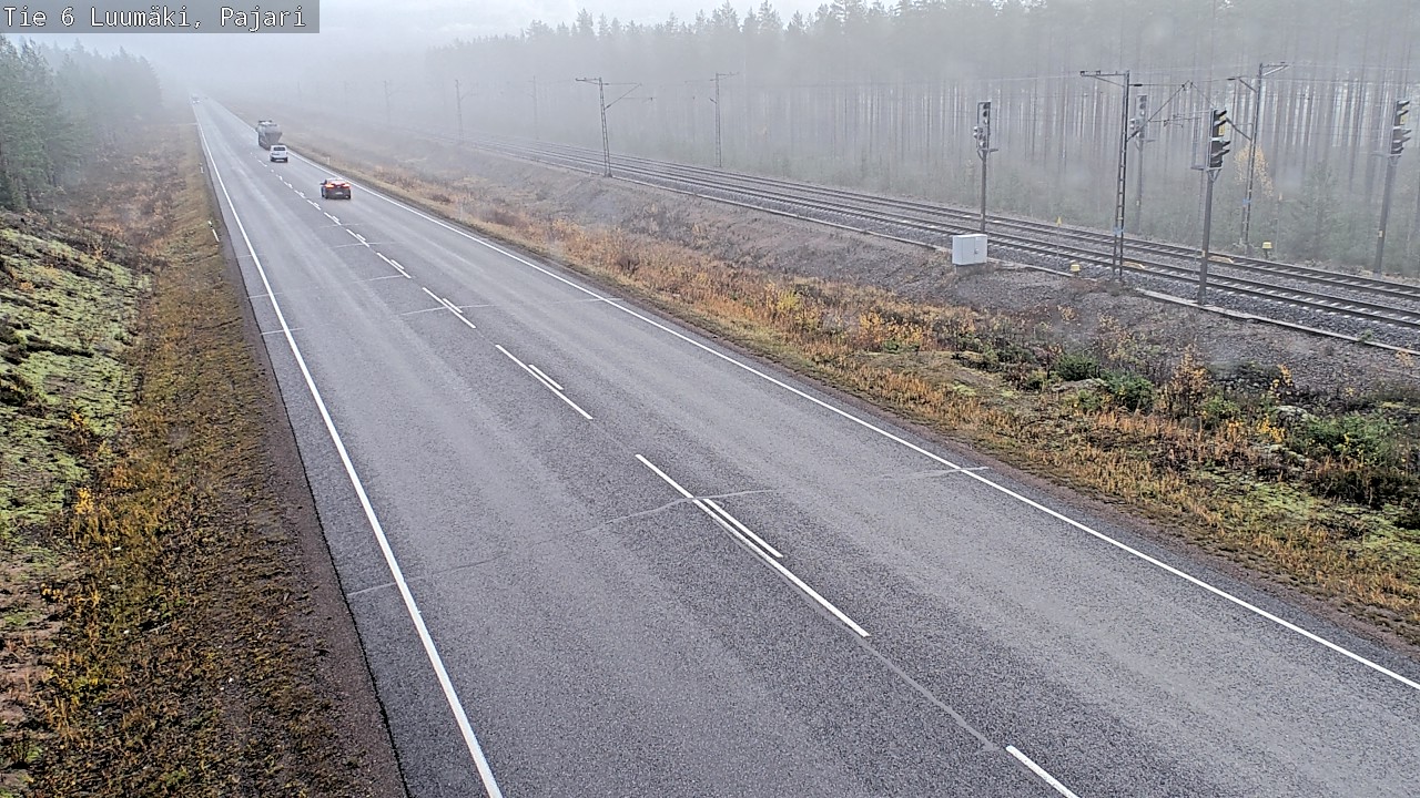 Kelikamerat Kuva Tie 6 Luumäki Pajari, Luumäki, Etelä-Karjala