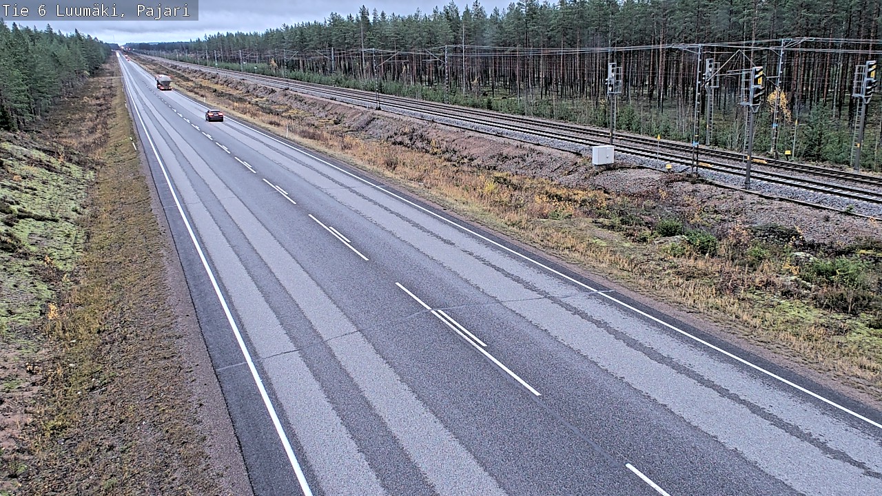 Kelikamerat Kuva Tie 6 Luumäki Pajari, Luumäki, Etelä-Karjala