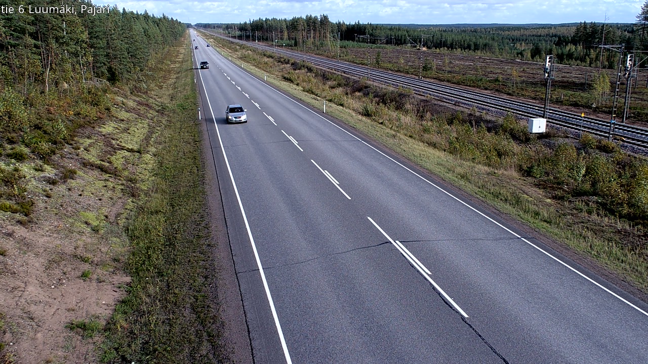 Kelikamerat Kuva Tie 6 Luumäki Pajari, Luumäki, Etelä-Karjala