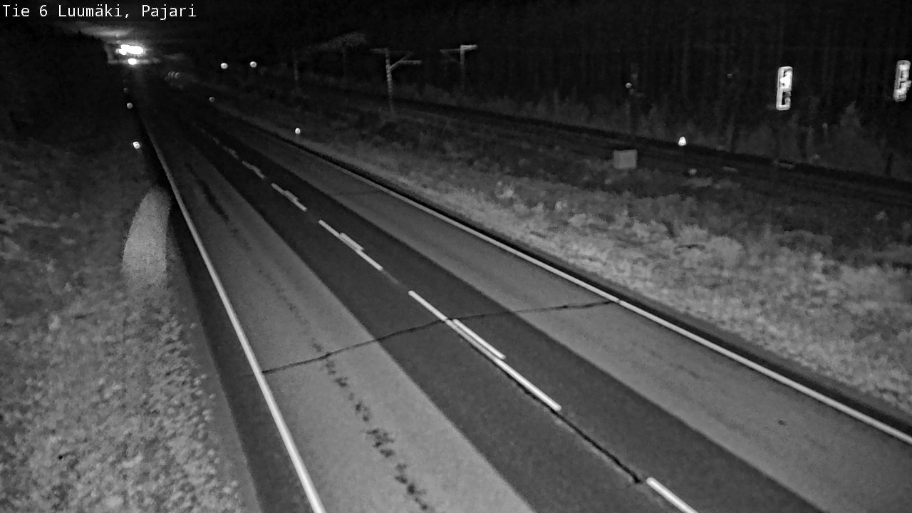 Weather Camera Image Väg 6 Luumäki Pajari, Luumäki, Etelä-Karjala