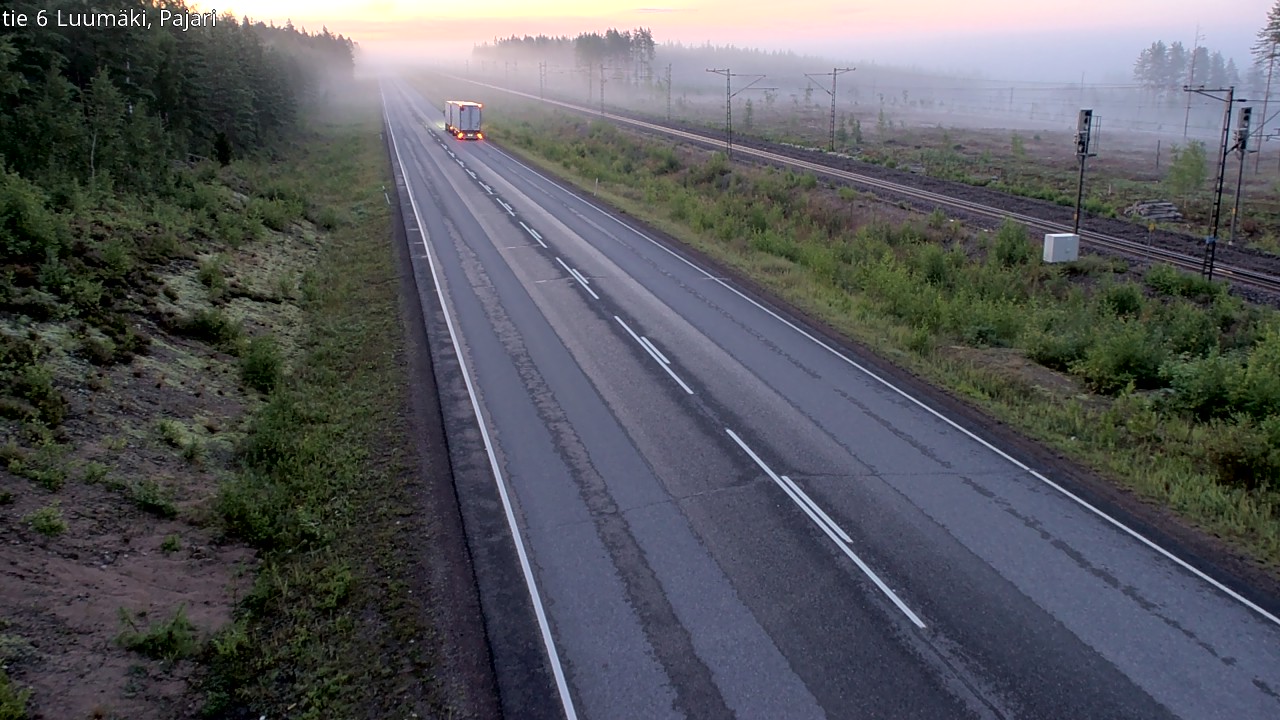 Kelikamerat Kuva Tie 6 Luumäki Pajari, Luumäki, Etelä-Karjala