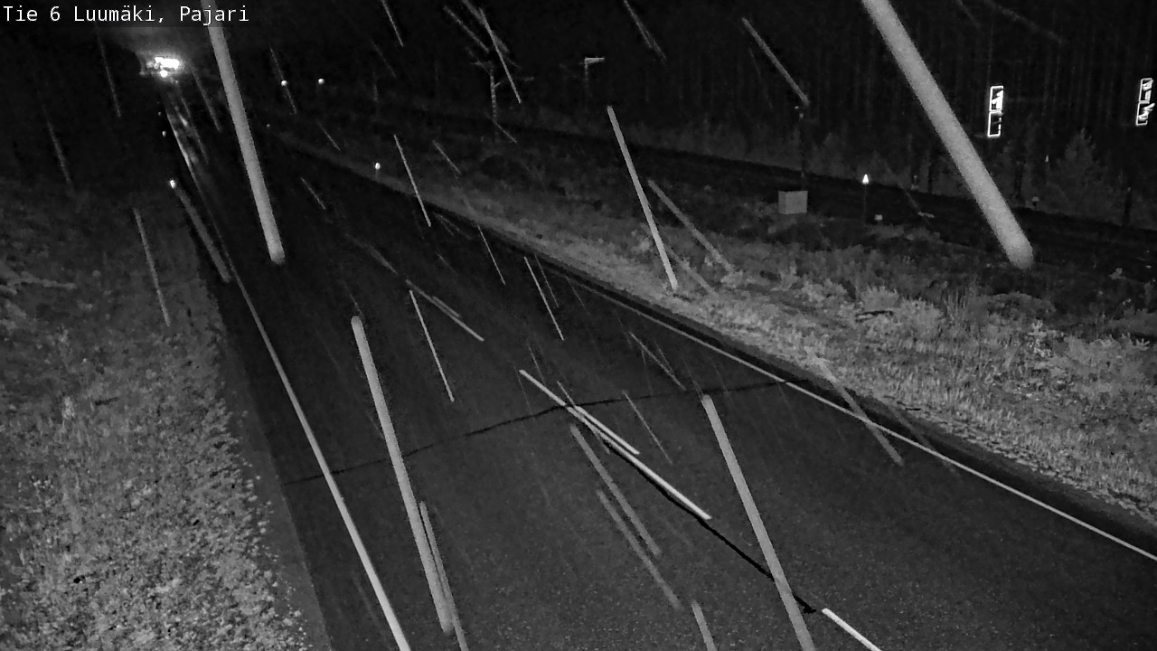 Weather Camera Image Väg 6 Luumäki Pajari, Luumäki, Etelä-Karjala