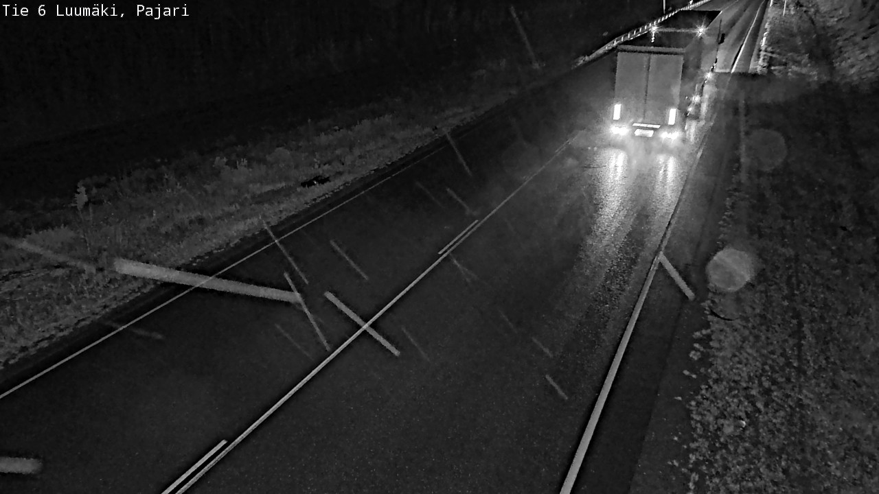 Weather Camera Image Road 6 Luumäki Pajari, Luumäki, Etelä-Karjala