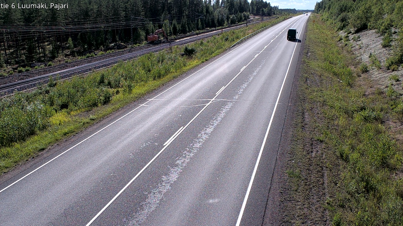 Kelikamerat Kuva Tie 6 Luumäki Pajari, Luumäki, Etelä-Karjala