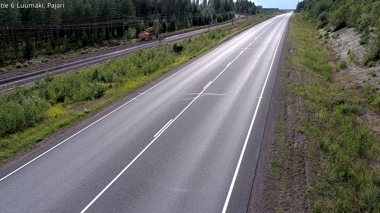 Kelikamerat Kuva Tie 6 Luumäki Pajari, Luumäki, Etelä-Karjala