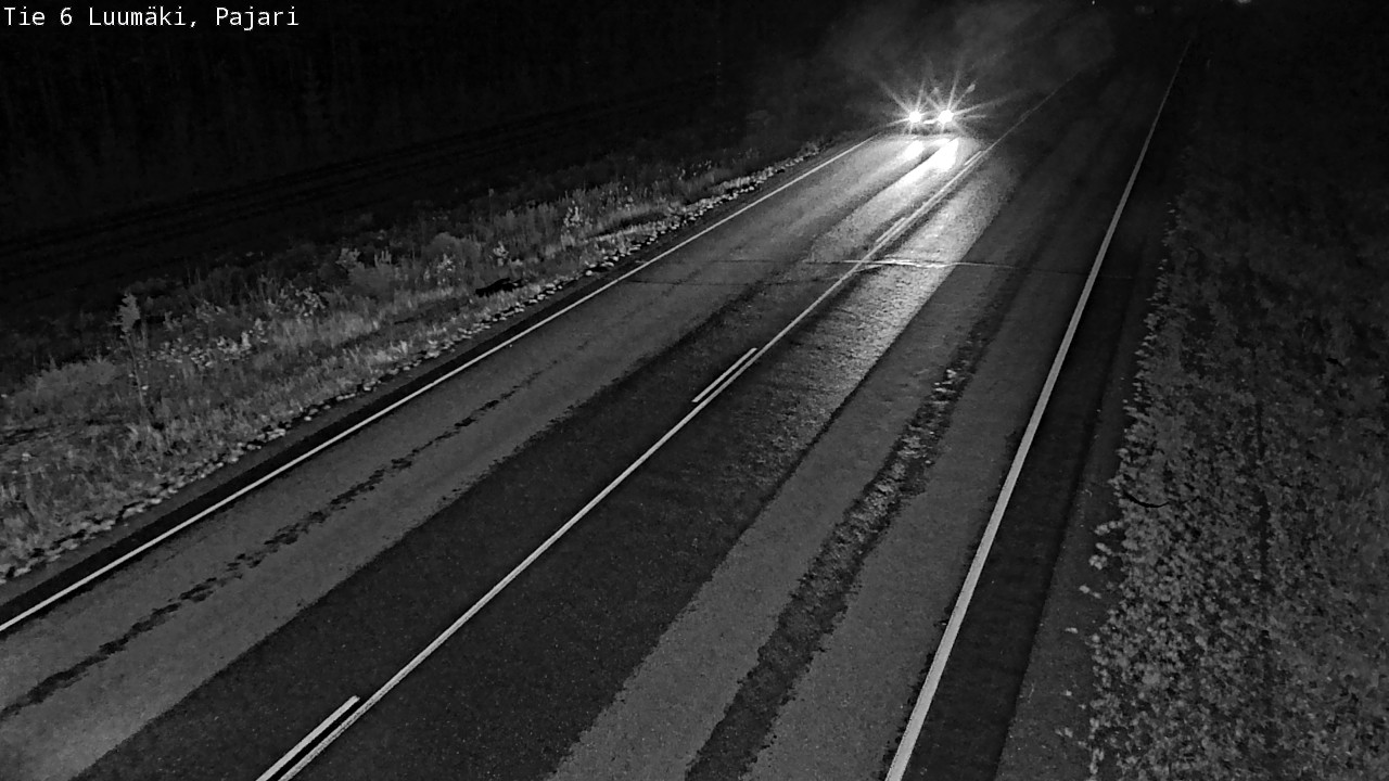 Weather Camera Image Road 6 Luumäki Pajari, Luumäki, Etelä-Karjala