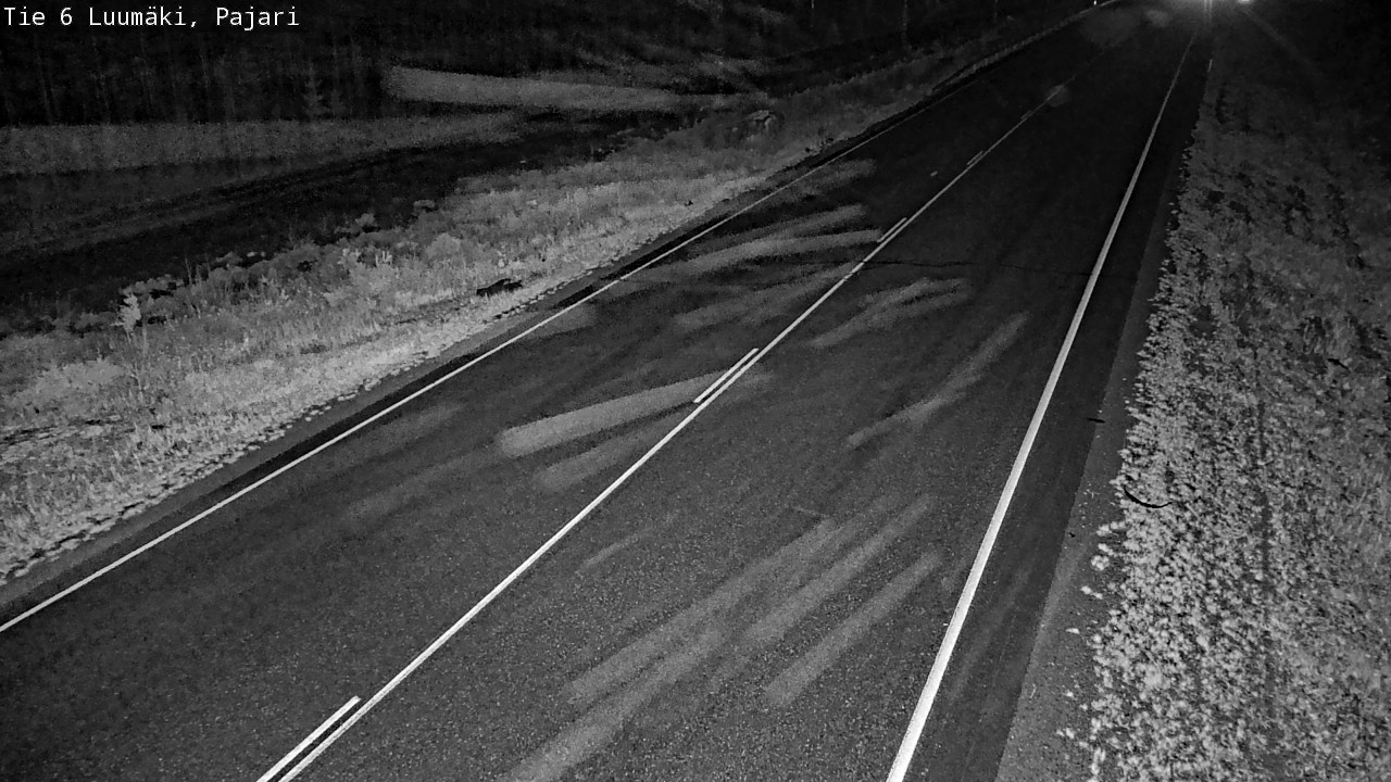 Weather Camera Image Road 6 Luumäki Pajari, Luumäki, Etelä-Karjala