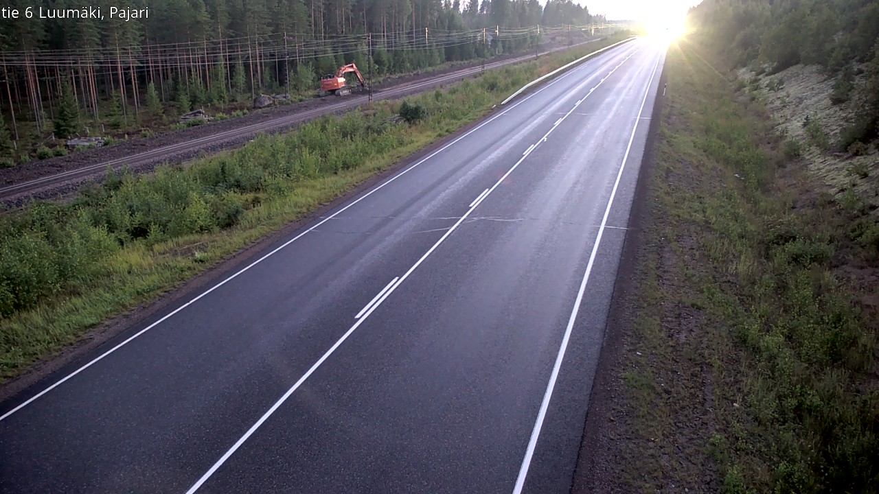 Kelikamerat Kuva Tie 6 Luumäki Pajari, Luumäki, Etelä-Karjala