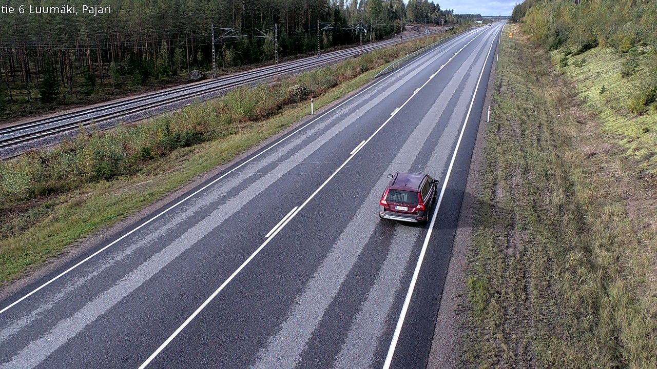 Kelikamerat Kuva Tie 6 Luumäki Pajari, Luumäki, Etelä-Karjala