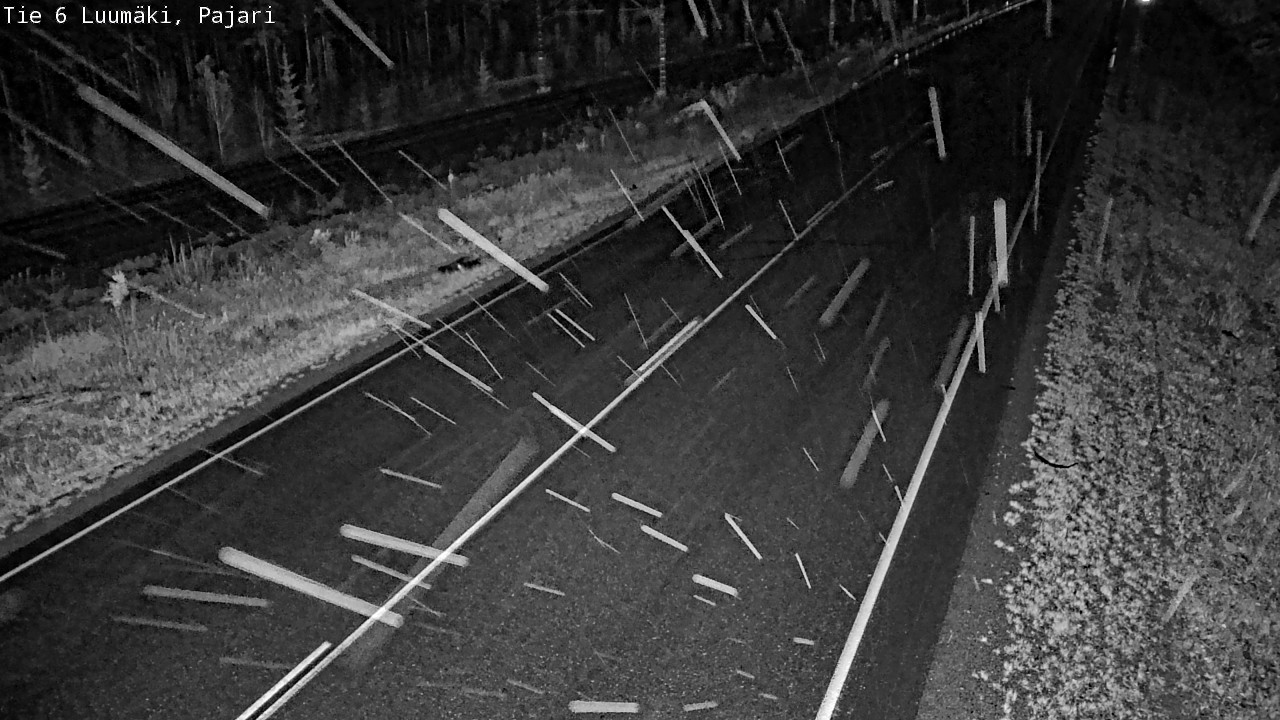 Weather Camera Image Road 6 Luumäki Pajari, Luumäki, Etelä-Karjala