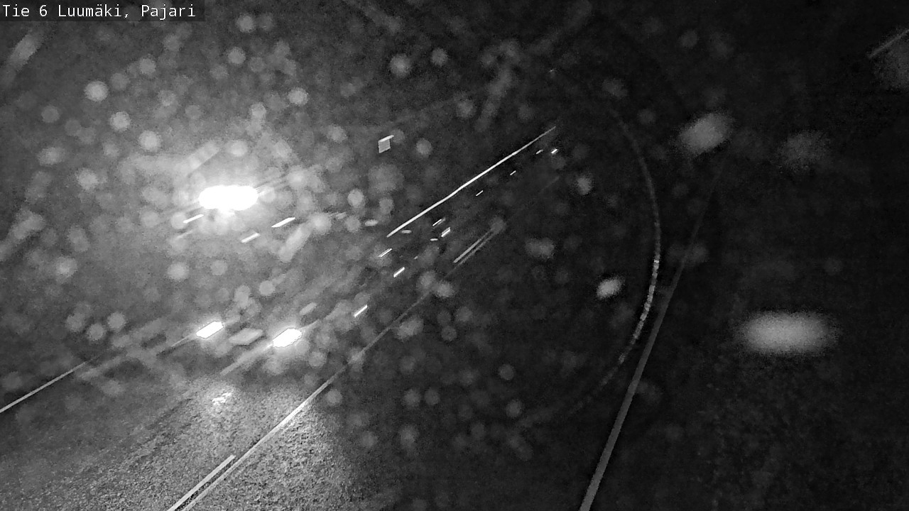 Weather Camera Image Road 6 Luumäki Pajari, Luumäki, Etelä-Karjala