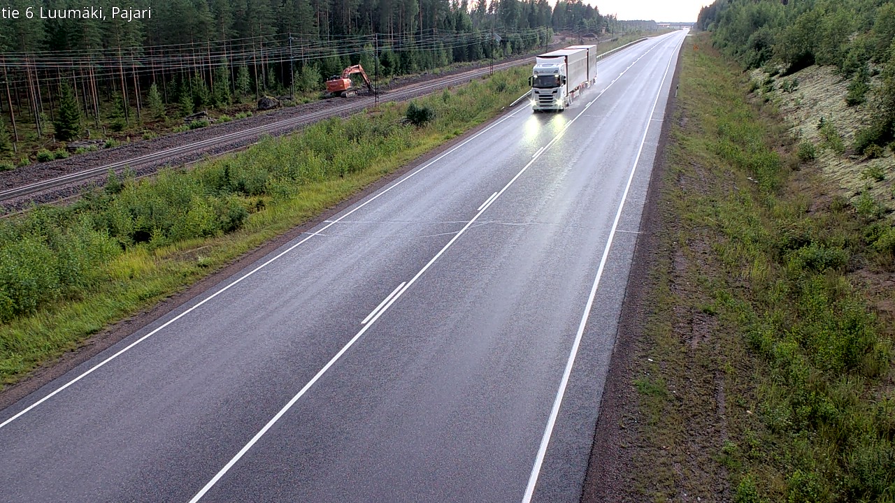 Kelikamerat Kuva Tie 6 Luumäki Pajari, Luumäki, Etelä-Karjala