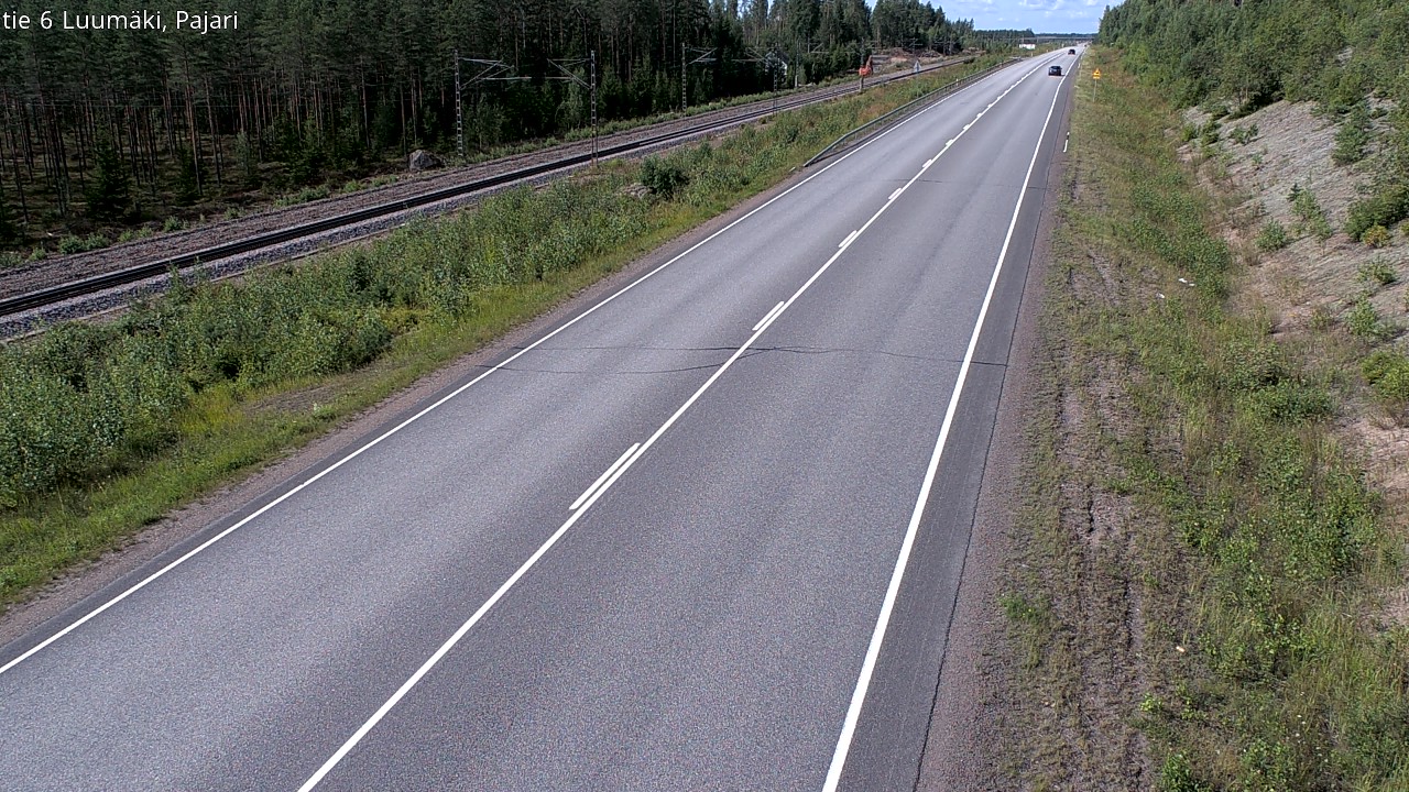 Kelikamerat Kuva Tie 6 Luumäki Pajari, Luumäki, Etelä-Karjala
