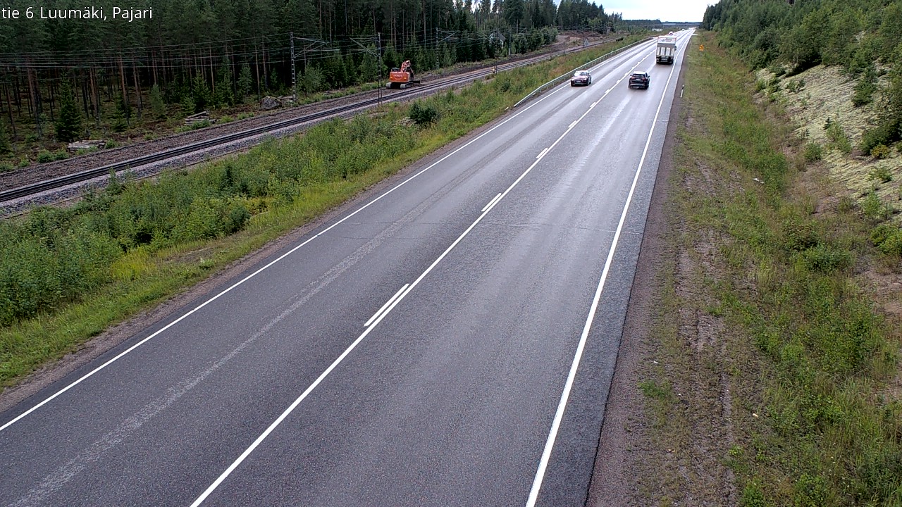 Kelikamerat Kuva Tie 6 Luumäki Pajari, Luumäki, Etelä-Karjala